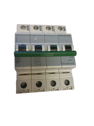 HOLEC E83+NB16/E LEISTUNGSSCHALTER 16AMP 3P+N 400VAC C-KURVE 6KA1