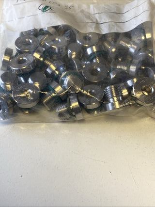 40x SIEMENS A9B10060995 Verschlussstopfen 1/4" DIN 2353 Windkraft Ersatzteil - N0