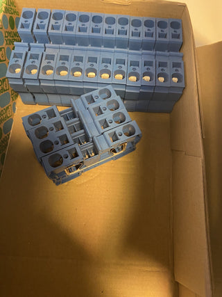 16x Phoenix Contact ST 16 BU Durchgangsreihenklemme 3036152 Zugfeder Blau Neu0