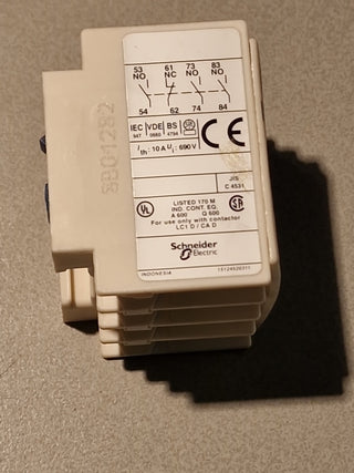 2xTelemecanique LADN31 Hilfsschalterblock LA1 DN31 #91