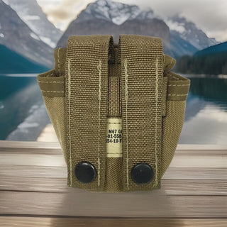 USMC M-67 Granatentasche coyote Braun MOLLE ILBE FILBE NSN 8465-01-558-51854