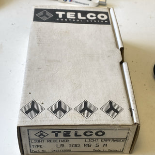 Telco Sensors LR 100 MG 5 M Lichtschranken Empfänger M12 5m Kabel NEU OVP