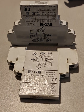 Ru2x ilogod IEC 60947-5-1 1Nr 1NC elektrischer Strom-AC-Hilfskupplungsblock3