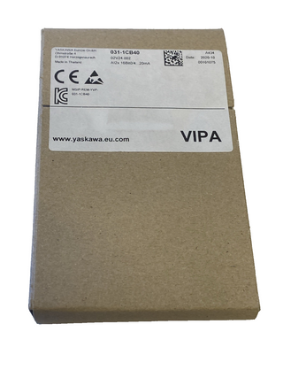 Yaskawa SLIO 031-1CB40 SM 031 – Analoge Eingabe Modul 2x AI 16 Bit 0(4)-20 mA1