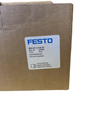 FESTO Druckregelventil MS4-LR-1/4-D5-AS 5294151