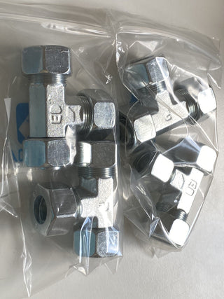 Posten Parker Edelstahl Winkel Verschraubung Konvolut 50-70 Stk. Neu Sonstige