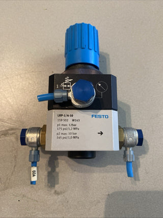 Festo LRP-1/4-10 Präzisions-Druckregelventil (Teilenummer: 159502) – Gebraucht