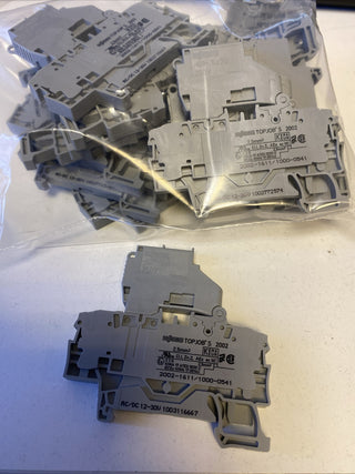 15x WAGO 2002-1611/1000-541 Sicherungsklemme mit LED 12-30V – NEU1