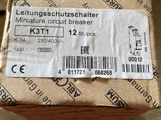 ABL Sursum K3T1 Leitungsschutzschalter 1P 3A 230/400V neu1