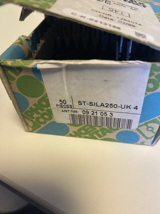 Phoenix Contact ST-SILA250-UK Sicherungsstecker 0921053 – 44x neu o.OVP3
