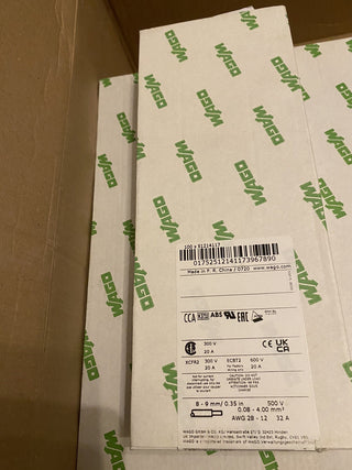 100x WAGO 769-176 Basisklemme X-COM | 4mm² 500V 32A | Grau | NEU & OVP2