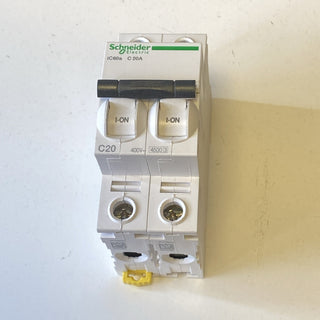 Schneider A9F64220 Leitungsschutzschalter Acti9 iK60N 2P 20A C-Char 4,5kA NEU4