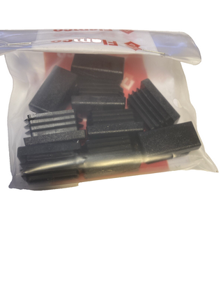 10x Flamco 50501 Schienen-Abschlusskappen RD 1 Stopfen Endkappen für R1 Schiene2