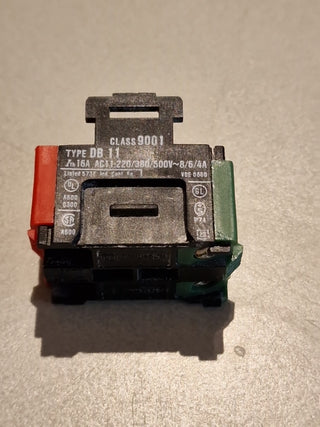 4x Square D / Telemecanique Kontaktblock Class 9001 Type DB 11 – Gebraucht0