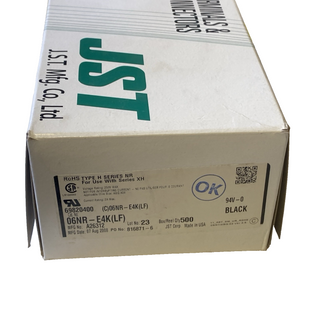 500x JST 06NR-E4K (LF) IDC Buchse 6-polig 2.5mm gewinkelt AWG 24 OVP / Bulk