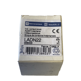 Telemecanique LADN22 Hilfsschalterblock TeSys D 2NO/2NC – NEU1