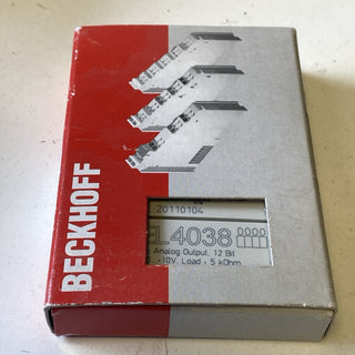 Beckhoff EL4038 | 8-Kanal-Analog-Ausgangsklemme -10...+10V | NEU & OVP