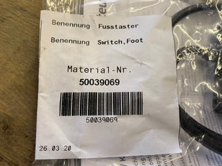JUNGHEINRICH 50039069 SCHALTERFUSS / Fußtaster - Original Ersatzteil (Ameise)0