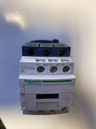Schneider Electric LC1D09 BL SCHÜTZ 24VDC 4kW/400V5