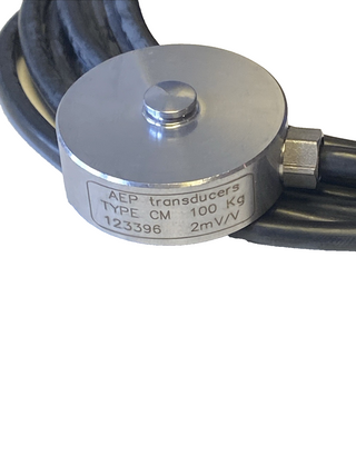 AEP Transducers CM 100kg Kraftaufnehmer – Druckkraftsensor Edelstahl IP67 – NEU1