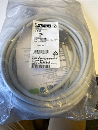 Phoenix Contact Systemkabel und Zubehör CABLE-D 9SU/B/BS/600/KONFEK/S 23020492