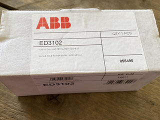 15X ABB UNIPOLARE MODULE STROMVERSORGUNG L2 ED 3102+ED3101+ED31030