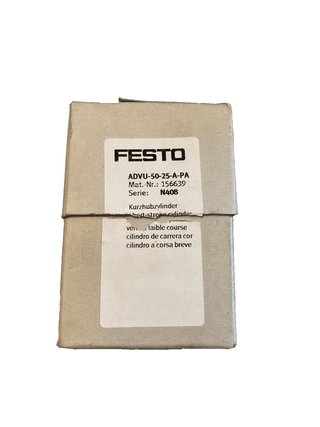 Festo ADVU-50-25-A-P-A Kompaktzylinder (156639) – NEU & OVP