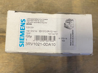 Siemens 3RV1021-0DA10 Motorschutzschalter 0,22–0,32A neu0