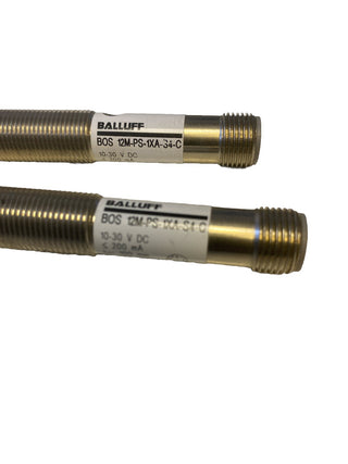 2x Balluff Optischer Sensor BOS 12M-PS-1XA-S4-C M12-Gehäuse PNP NEU0