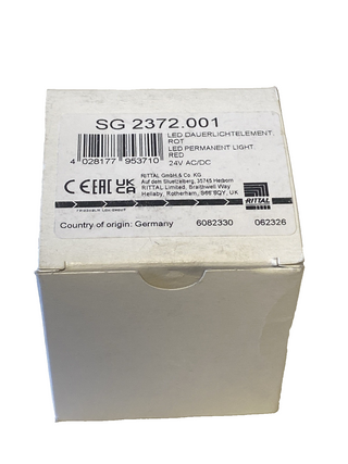 Rittal SG 2372.001 LED-Dauerlichtelement für Signalsäule, Rot (Neu & OVP)1