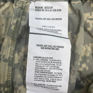 US Army ECWCS Gen III Level 5 Soft Shell Hose – UCP Camo (NEU)