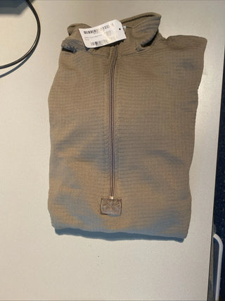 Original US Army Gen III Level 2 ECWCS Waffle Fleece Shirt – TAN 499 – NEU (Größen S - XL)