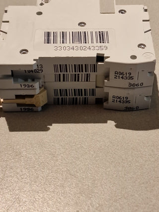 Merlin Gerin C60N Leitungsschutzschalter | 2P 6A C-Charakteristik | Multi 9 - 244