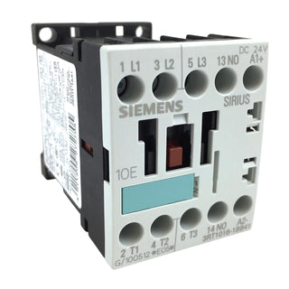 1x Siemens Sirius Schütz 3RT1016-1BB41 S00 24V DC 4kW 9A Schraubanschluss GEB