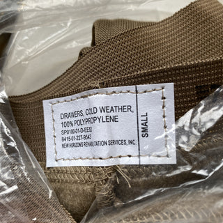 US Military Army Cold Weather Drawers NSN# 8415-01-227-9543 Size: Small4