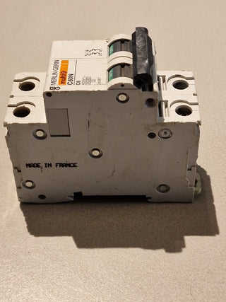 Merlin Gerin Multi 9 C60N Leitungsschutzschalter | C6A 2P | 24267 | Gebraucht3
