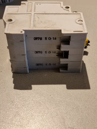 Siemens 5SN3 G16A Leitungsschutzschalter 3polig LS-Schalter Sicherungsautomat#35