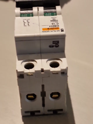 MERLIN GERIN C60H-C16 24987 MERLIN GERIN, circuit breaker C16, C60H-C16 24987.#32