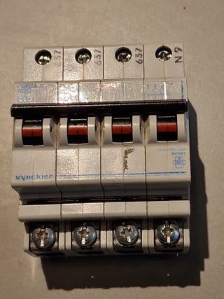 Vynckier Series G C50 400V~ Sicherung Leitungsschutzschalter Sicherungsautomat#30