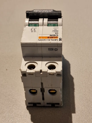 Merlin Gerin Multi 9 C60N Leitungsschutzschalter | C6A 2P | 24267 | Gebraucht2