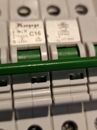 Kopp Leitungsschutzschalter MCB C16A 4-polig (3P+N) Sicherungsautomat Typ C 16A5