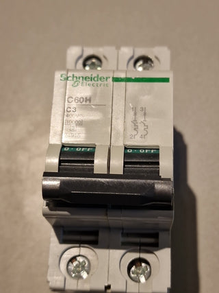 Schneider Electric 24923 Circuit Breaker 2-pole#30