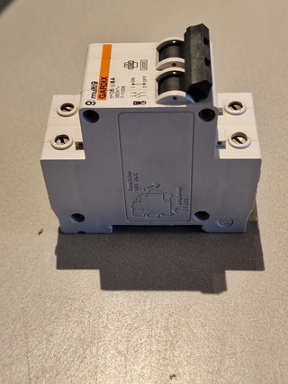 Gardix Multi 9 7-11206 Nr.06-U 6A Leistungsschalter U6A 3kA 2-polig#33