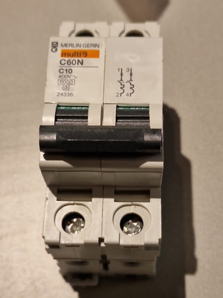 Merlin Gerin 24254 multi9 C60N Leitungsschutzschalter C10#30