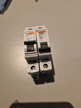 2x MERLIN GERIN Multi 9 C60N C2#35