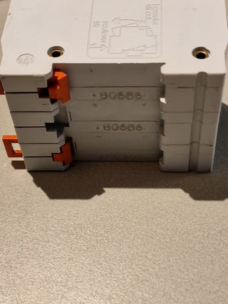 Gardix Multi 9 Leitungsschutzschalter (Nr. 06-U) – 6A, 3-polig, 380V4