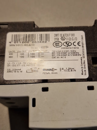 Siemens Sirius Leistungsschalter 3RV1011-0GA10#34