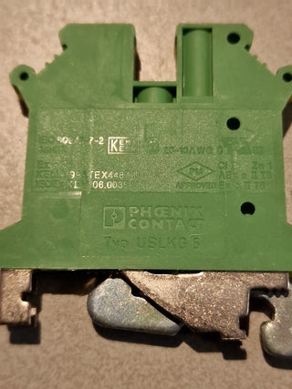 8x Phoenix Contact USLKG 5 Schutzleiterklemme Reihenklemme 0441504 – Neu o. OVP2