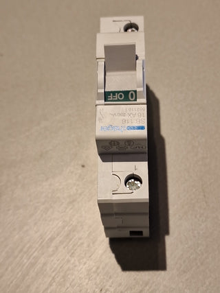 2x Hager Ausschalter SB 116 16 AX#32