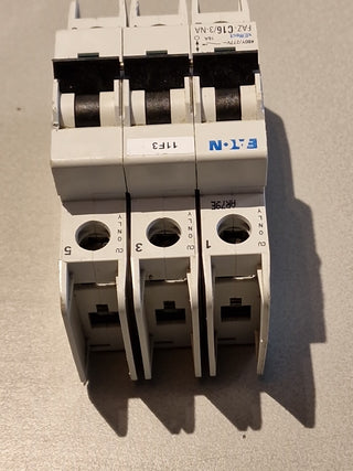 Eaton FAZ-C16/3-NA Leitungsschutzschalter (3-polig, 16A, C-Charakteristik) – Geb1
